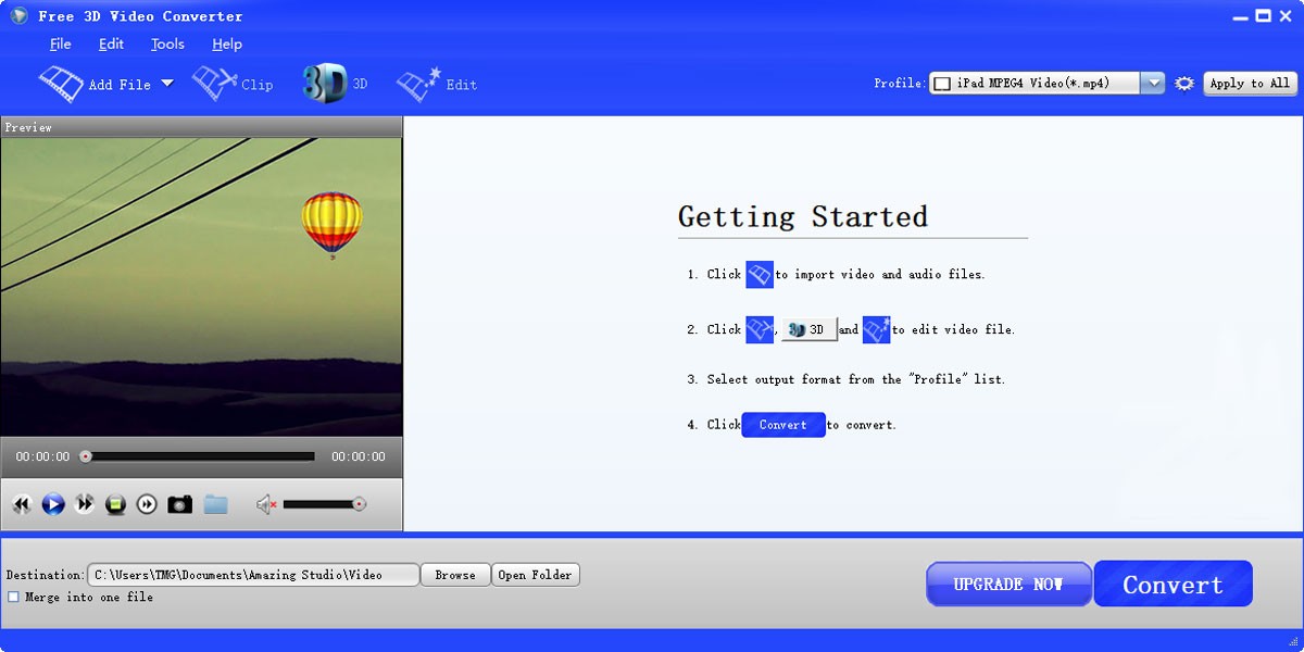 Free 3D Video Converter截图5 Free 3D Video Converter截图5