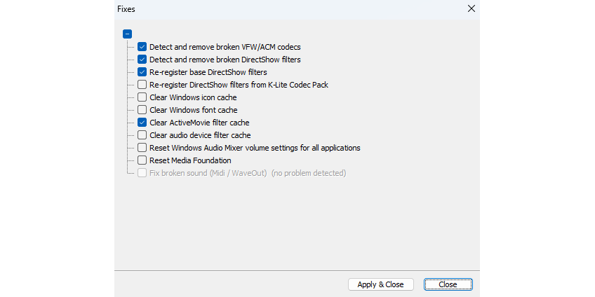 K-Lite Codec Packͼ5
