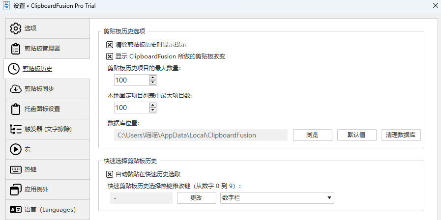 ClipboardFusion截图4 ClipboardFusion截图4