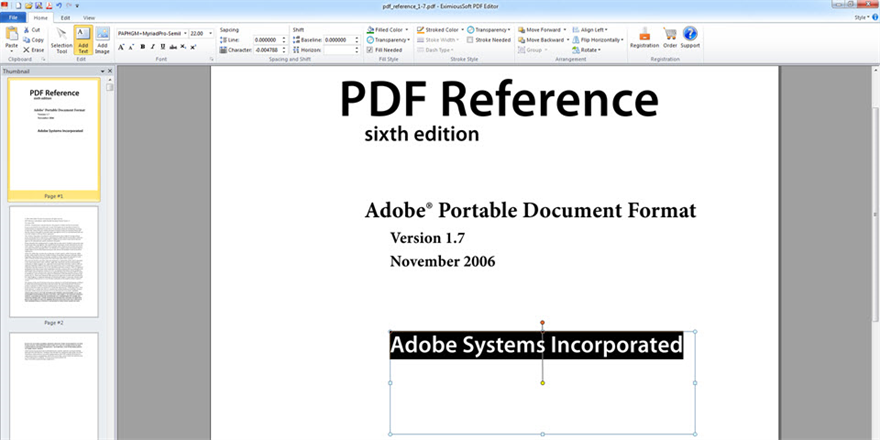 EximiousSoft PDF Editorͼ5