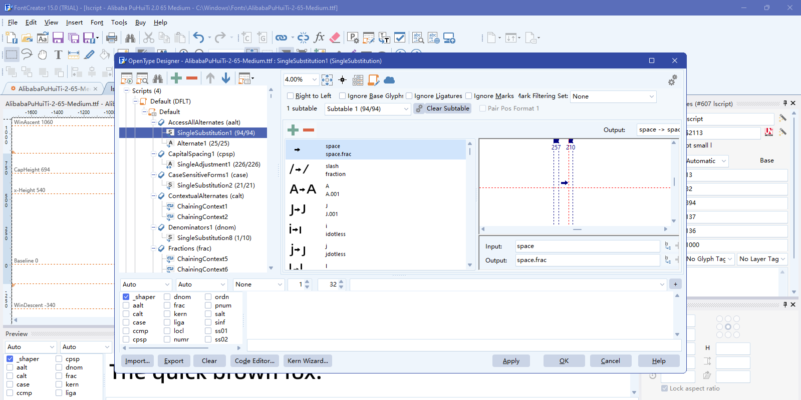 FontCreator截图6 FontCreator截图6