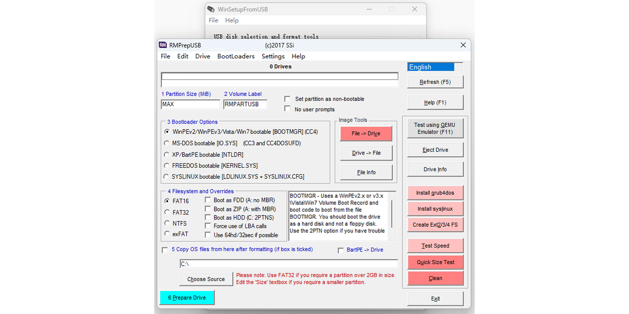 WinSetupFromUSB截图2 WinSetupFromUSB截图2